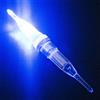 ZAMETTER Esca leggera da pesca a LED per esterni, dimensioni compatte 73,5 mm con materiale plastico, peso totale 2,2 g, batteria CR425 per una durata prolungata (blu)
