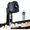 AeasyG Robot da ping pong/Macchina per palle di ping-pong con telecomando e robot per tennis di tavolo dotato di rete, in grado di contenere 100-300 palle di tennis di tavolo