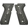 Guuun Beretta Guun 92/96 Full Size G10 Grips M9, 92 FS, 92a1, 96a1, 92 Inox, And Slim Down Grips, Eagle Wings Texture, Brand By
