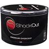 ShockOut CONTENITORE DI 60 OVERGRIPS PREMIUM LISCI BIANCO NERO