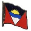 Digni Bandiere di Pin/spilla Antigua Barbuda placcato oro