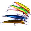 LENPABY 5PCS Minnow VIB Lure 3D artificiale Minnow esche da pesca 45G/19.7CM