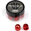 Z-RAM 12 X Destroyer 68 CNC alluminio 7 g 17,3 mm rosso HDR68 HDS68 FSC Milsig