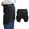 CAMEIRGOU Pantaloncini Imbottiti Protettivi - Pantaloncini Sci Protezioni Da Snowboard Per Bambini, Imbottitura Per Il Culo Per Pattinaggio A Rotelle Per Bambini, Pantaloncini Imbottiti 3D Per Skateboard (L)