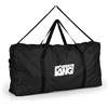 BoarderKING Borsa da Trasporto per Balance Board, Indoor Board, Materiale: Plastica, con Tracolla e Impugnature di Trasporto, Nero