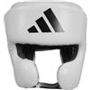adidas Speed Sparring-Guardia per la Testa di Allenamento Unisex, Bianco, S