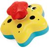 Chicco Stella Marina, Gioco da Bagno Galleggiante per Bambini, Trottola da Bagno, Galleggia nell'Acqua, per Intrattenere Il Bambino Durante Il Bagnetto, Leggera e Facile da Afferrare, 6-36