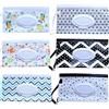 CYH 6 Pezzi Porta Salviette Umidificate Viaggio, Portabile Contenitore per Salviette per Bambini, Riutilizzabili Dispenser Custodia di Salviette Umidificate per Neonati, Bambini, Viaggio