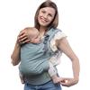 BOBA X Baby Carrier - Portabebè che cresce perfettamente 3-20 kg, non necessita di uso per neonati (Seafoam)