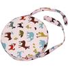 Chickwin Cuscino Rialzo Sedia per Bambini, Rosa Animale, 32x32x8cm, 2-3 Anni