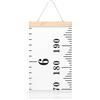Generic Metro da parete per bambini - Tabella di altezza rimovibile per bambini - riutilizzabile con cordino decorativo per genitori, casa, famiglia, casa, sala giochi
