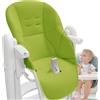 Firulab Fodera per sedia da pranzo per bambini, imbottitura per seggiolone in pelle PU, comoda fodera per cuscino per seggiolone per bambini Fodera ricambio per inserto per seggiolone per Peg Perego Tatamia
