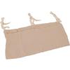 Garosa Borsa da Appendere per Lettino con 2 Tasche, Organizzatore Culla da Appendere al Comodino, Borsa Lavabile per Giocattoli e Pannolini, Cinghia Regolabile per Culla Organizer