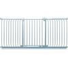 Safetots Cancelletto di Sicurezza Elite, 197cm - 206cm, Grigio Opaco, Cancelletto di Sicurezza a Pressione per Scale, Cancelletto per Bambini per Porte, Barriera di Sicurezza, Installazione Facile