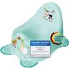 KiNDERWELT Premium Vasino Funny Farm Acquamarina per Bambini e Bambini Stabile Babytopf con Anti-rutsch-funktion