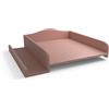 regalik Fasciatoio per Lavatrice - 60x70 cm - Pannello in Legno Laminato - Rosa - 82x72x10 cm - Salvaspazio e Sicuro