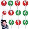 Generico Palette Vere False - Palette Per Voto Verdi Rosse | 10 Pezzi Sì No Pagaie Per Aula Votazione Verde Ideali Per Scuola Riunioni E Conferenze