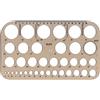 Koh-I-Noor 074916100000 Righello Con Cerchi