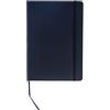 Fabriano 94730 Taccuino con Elastico Ecoqua Plus Cucito Firmato A5 80 Fg, Righe Blu Scuro, 19621004