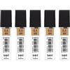 TOMBOW Set di 5 custodie da 12 mine per portamine con punta calibrata, 0,5 mm, durezza 4H