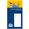 CIERRE 20 x BLOCCO COMANDE A 3 TAGLIANDI 25/25 FOGLI AUTORIC. 17X9,9 E5917 - Confezione da 20