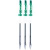 dong-a fine-tech, 0,3 mm, inchiostro di Gel Sfera A rullo penne 3-Pack Verde