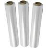St@llion Set di rotoli di pellicola per pallet, 400 mm x 250 metri, trasparente e termoretraibile, per imballaggi, Pack of 3, Clear / Transparent, 3