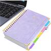 Rrlihjgu Quaderno a formato B5, 300 pagine a quadretti, scomparti staccabili, per studenti, professionisti, corsi, ufficio e organizzazione personale