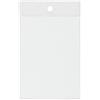 Durable Cartellina in polipropilene, apertura superiore, A7, trasparente (100 pezzi), riceverete 1 confezione da 100 pezzi