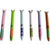 Tinta Unita ZOO FRUIT COLLECTION 2025- PENNA BICOLORE Clik Clak INCHIOSTRO BLU/ROSSO (1 PEZZO RANDOM)