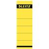 Leitz 1642 - Targhette per raccoglitori standard, autoadesive, corte, larghe (giallo, 30 pezzi)