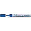 Generico Confezione da 12 pennarello marcatore indelebile SNOWMAN paint marker smalto punta tonda BLU