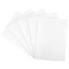 Netuno 5 cartelline da disegno formato A4 con nastro, in cartone grigio, 250 g, con nastro di chiusura, cartella portadocumenti, cartella portadocumenti, portadocumenti, formato A4