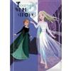 PRESTIGE & DELUXE Agenda compatibile con diario scuola Frozen regina dei ghiacci & Elsa 2026-2027 F.to Standard 20x15 cm + portachiave pailettes e penna multicolore