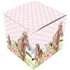 Social Crazy Scatole Portaconfetti cubetto per cerimonie Personalizzate - Cavalli rosa - Scatoline Bomboniere battesimo, compleanno, porta bomboniere personalizzato MADE IN ITALY (Pz 10)