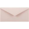 Netuno 25 buste lettere lunghe colorate rosa pallido formato DL 220 x 110 mm 115 g Sirio Color Nude buste colorate americane per inviti compleanno matrimonio battesimo comunione envelope wedding