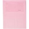 Aurora Store.it 50 CARTELLINE CON FINESTRA ROSA CARTELLE IN CARTONCINO PER ATTI SINTEX Blasetti