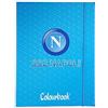 Colourbook Napoli - Cartellina Portadocumenti A4, 3 Lembi Con Elastico, Dorso 1cm, Team Jersey