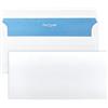 Netuno 1000 buste lettera lunghe bianche formato americano DL 11 x 22 cm 80g buste commerciali americane con stampa interna blu Promail senza finestrabusta americana bianca lunga per lettere