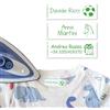 Stellasticker - Etichette termoadesive personalizzabili per abbigliamento bambini - con nome e simbolo - resistenti a lavatrice e asciugatrice - ideali per scuola - 50 pezzi 50x15 mm (Verde)