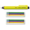Koh-I-Noor Gessetti da cucito con 6 mine di ricambio, colore verde, rosso, blu, bianco, giallo, viola, 2 pezzi