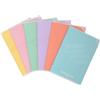 colorosa Super-Maxi quaderno colorato A4 | 28 fogli, 80g, Carta certificata FSC | 6 colori pastello assortiti (pacco 8 pezzi) (Quadretti 5mm)