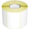 Sa.Ba.Cart E584340100B Confezione 30 Rotoli di Etichette Bianche, 58x43 mm, Adesive Termiche per Bilancia, 1000 Etichette a Rotolo, Foro 40 mm