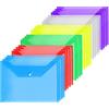 NORTHERN BROTHERS Cartelline Trasparenti - A4 Cartelline Portadocumenti Cartelle Plastica Per Documento Storage (24 pz)