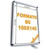 Vendooh! CORNICE ESPOSITIVA PUBBLICITARIA 140x100 DA MURO UFFICIO NEGOZIO AGENZIA CRPT07
