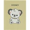 THUN - Quaderno A6 Sydney per Scuola e Ufficio - Linea Teddy Friends - Carta - 11x1,3x14,8 cm h