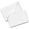Aurora Store.it Aurora Store - BIGLIETTI LUTTO BIANCHI 9x14 cm 100 PZ BUSTE E CARTONCINO