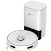 EZVIZ RE4 Plus Robot Aspirapolvere Lavapavimenti con Base Svuotasacco, Navigazione LiDAR, Wi-Fi, connesso con app, 4000 Pa, controllo con Alexa, mappatura multipiano