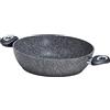 Aeternum, Madame Petravera 3.0, Tegame Antiaderente, Ideale per Induzione, Diametro 28 cm, Full Induction, Grigio