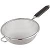 Paderno Colino a Rete/Scolapasta con manico Abs antiscottatura, ideale per filtrare, scolare e setacciare, rete in acciaio Inox, diametro 14 cm